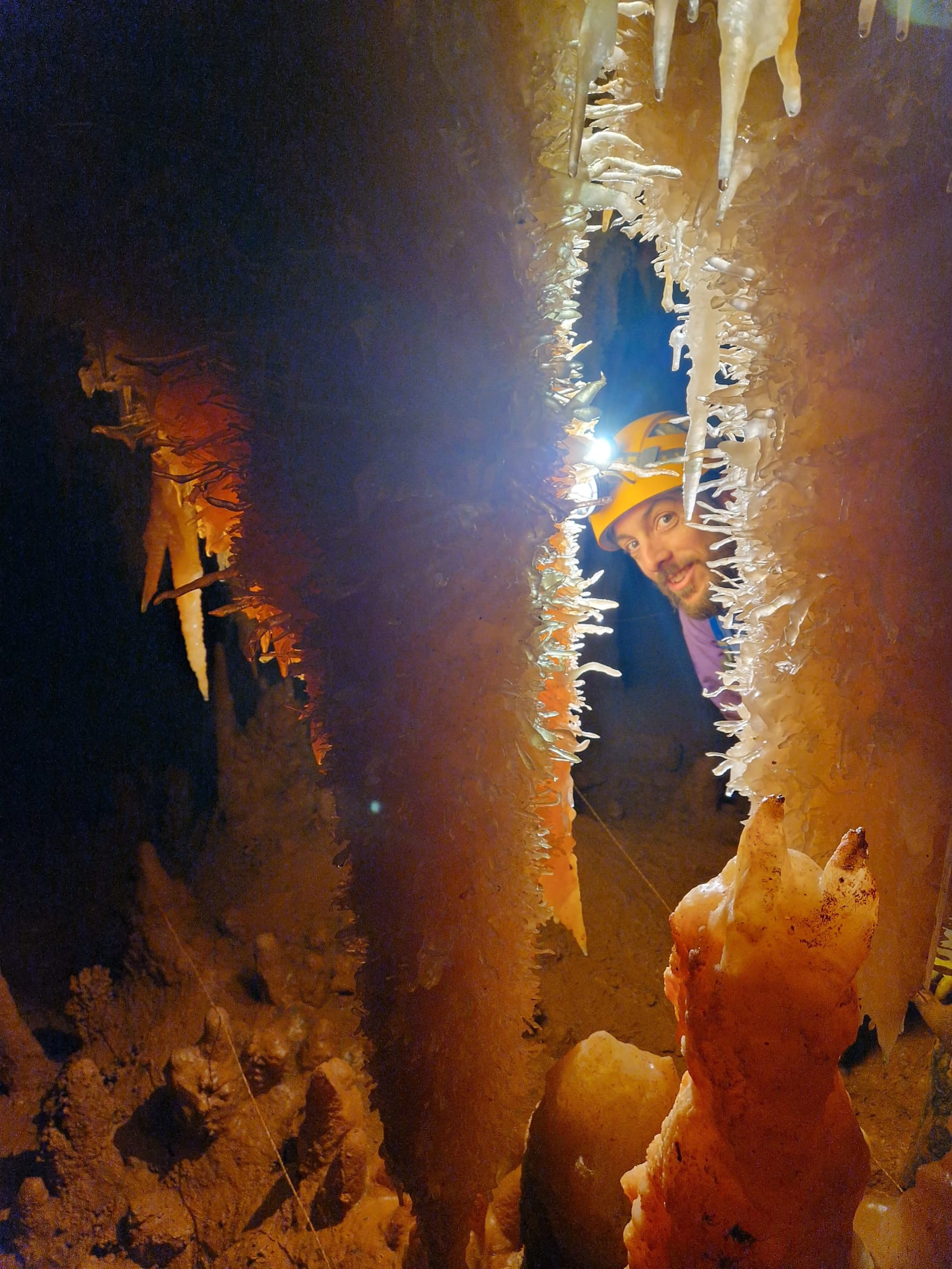 concrétions à l'Aven Armédia